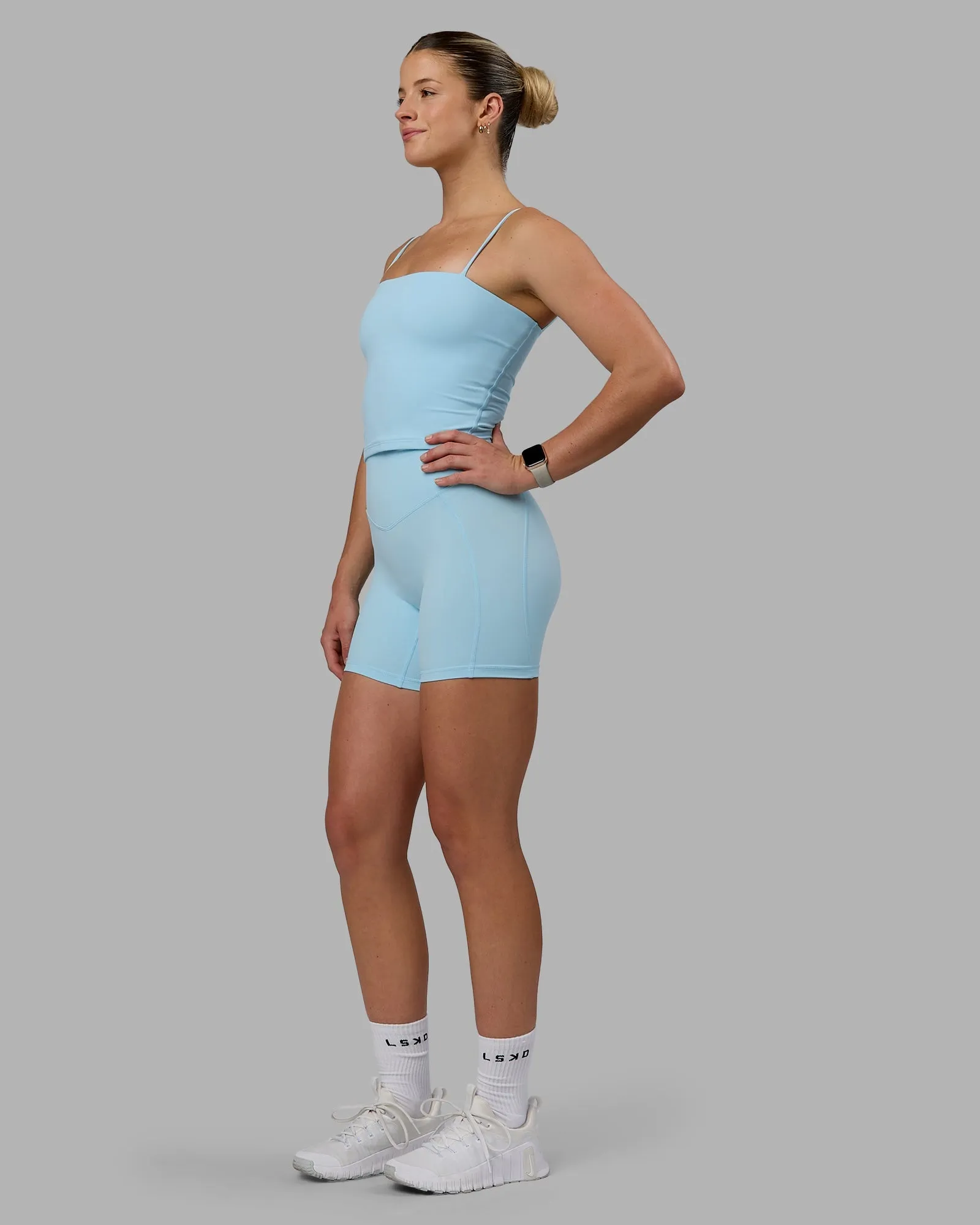 Blaze Mid-Length Shorts - Crystal Blue