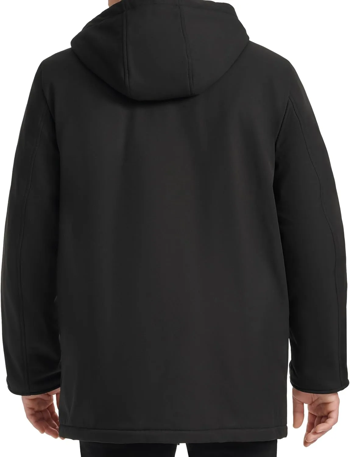 Champion Men's Mid-Length Soft Shell Performance Jacket with Sherpa Lining