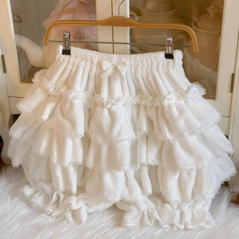 Fluffy lolita layered bloomers