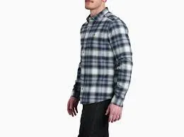 KUHL MENS LAW FLANNEL LS MINERAL ICE