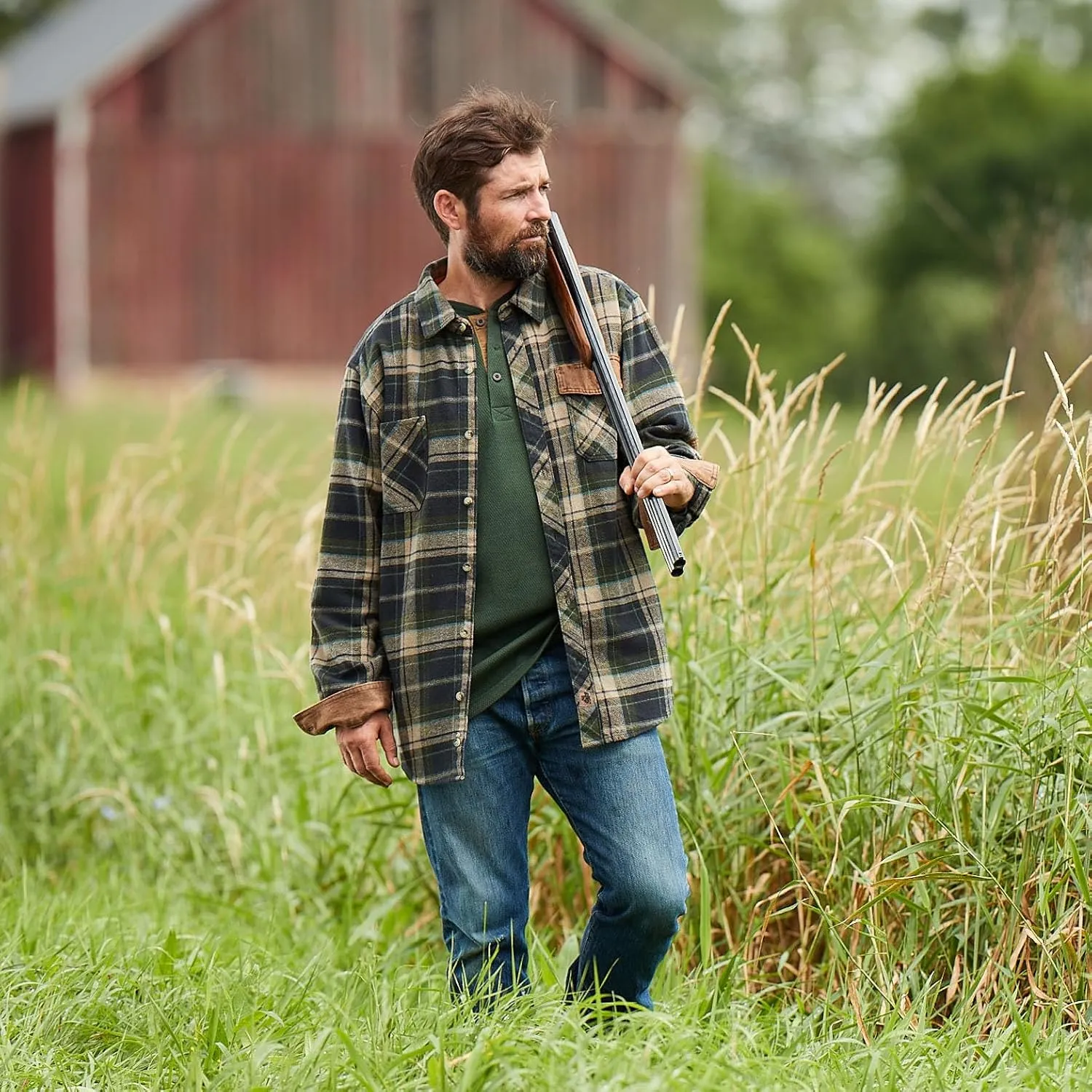 Legendary Whitetails Men's Harbor Heavyweight Flannel Shirt