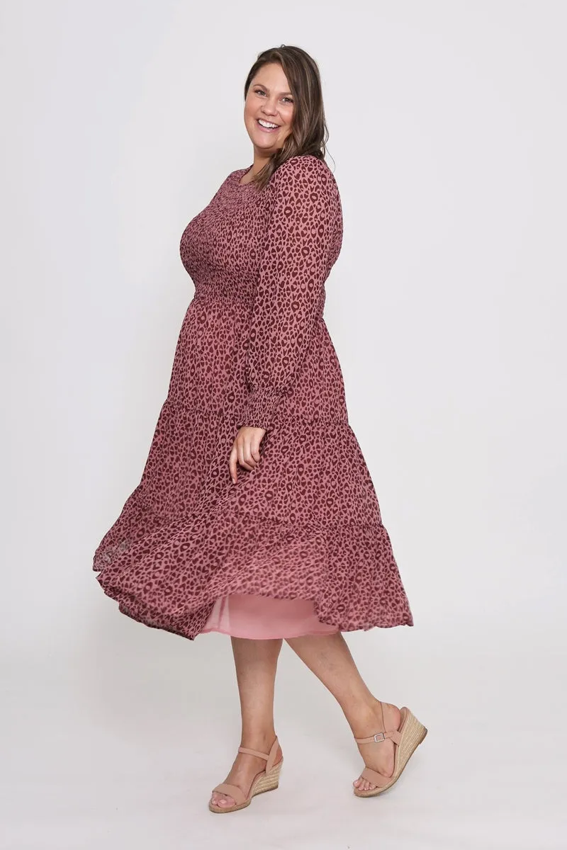 Leoni Curve - Zarel Dress - Leopard