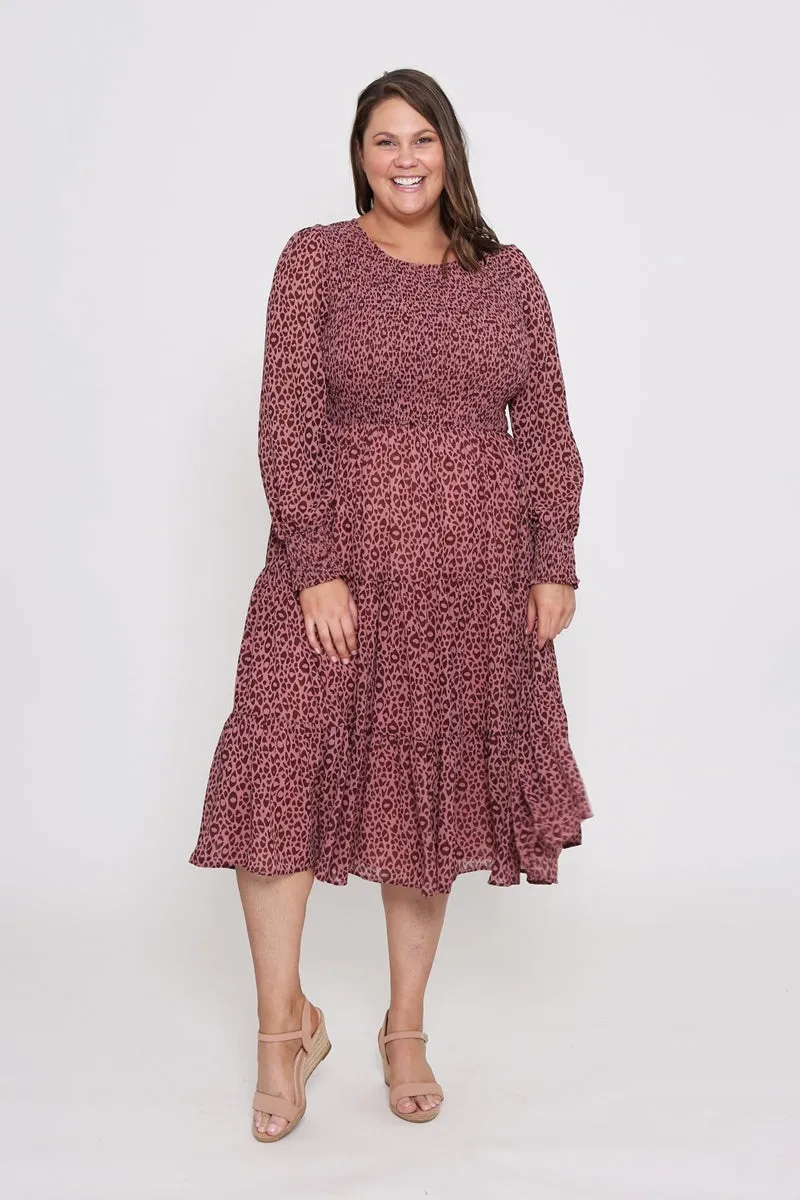 Leoni Curve - Zarel Dress - Leopard