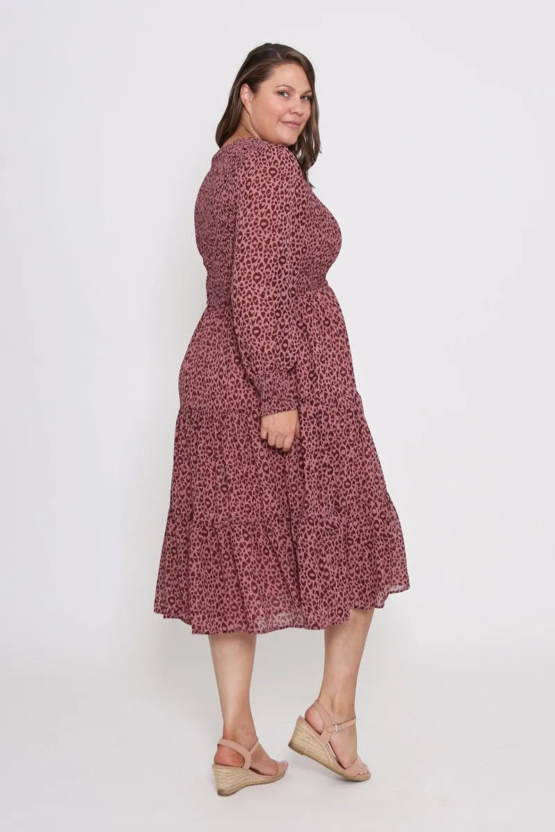 Leoni Curve - Zarel Dress - Leopard