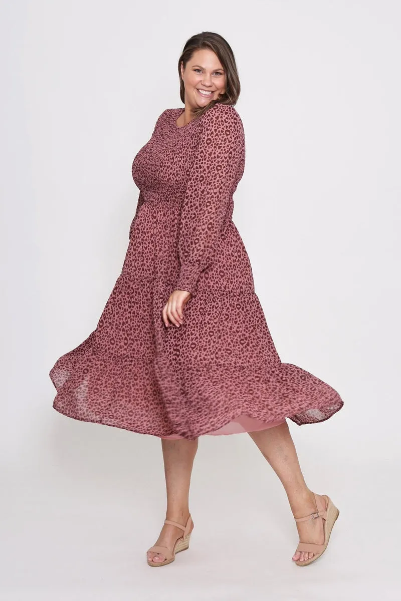 Leoni Curve - Zarel Dress - Leopard