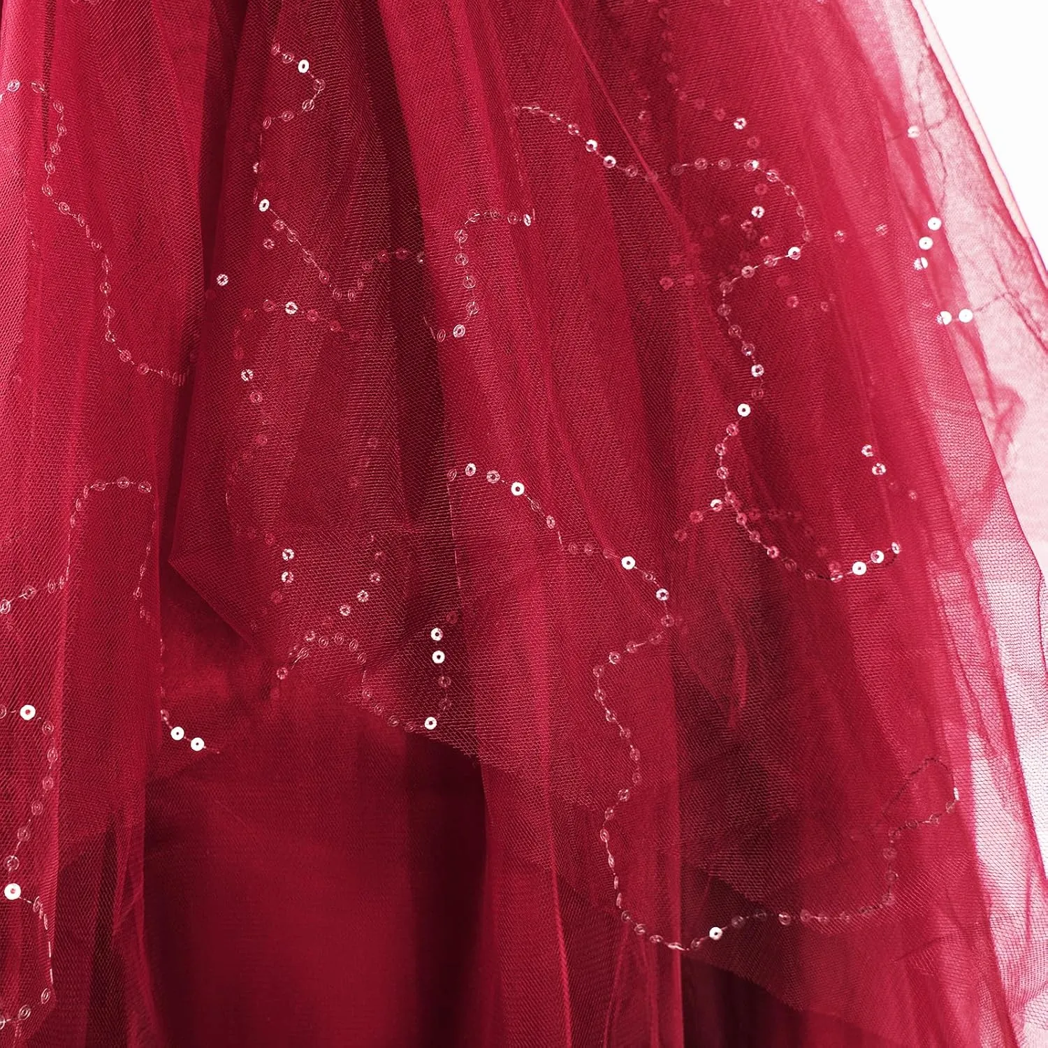 LOLANTA Flower Girl Dress for Wedding Kids Tulle Princess Long Dresses Father Daughter Dance Girls Vestidos Lace Embroidery
