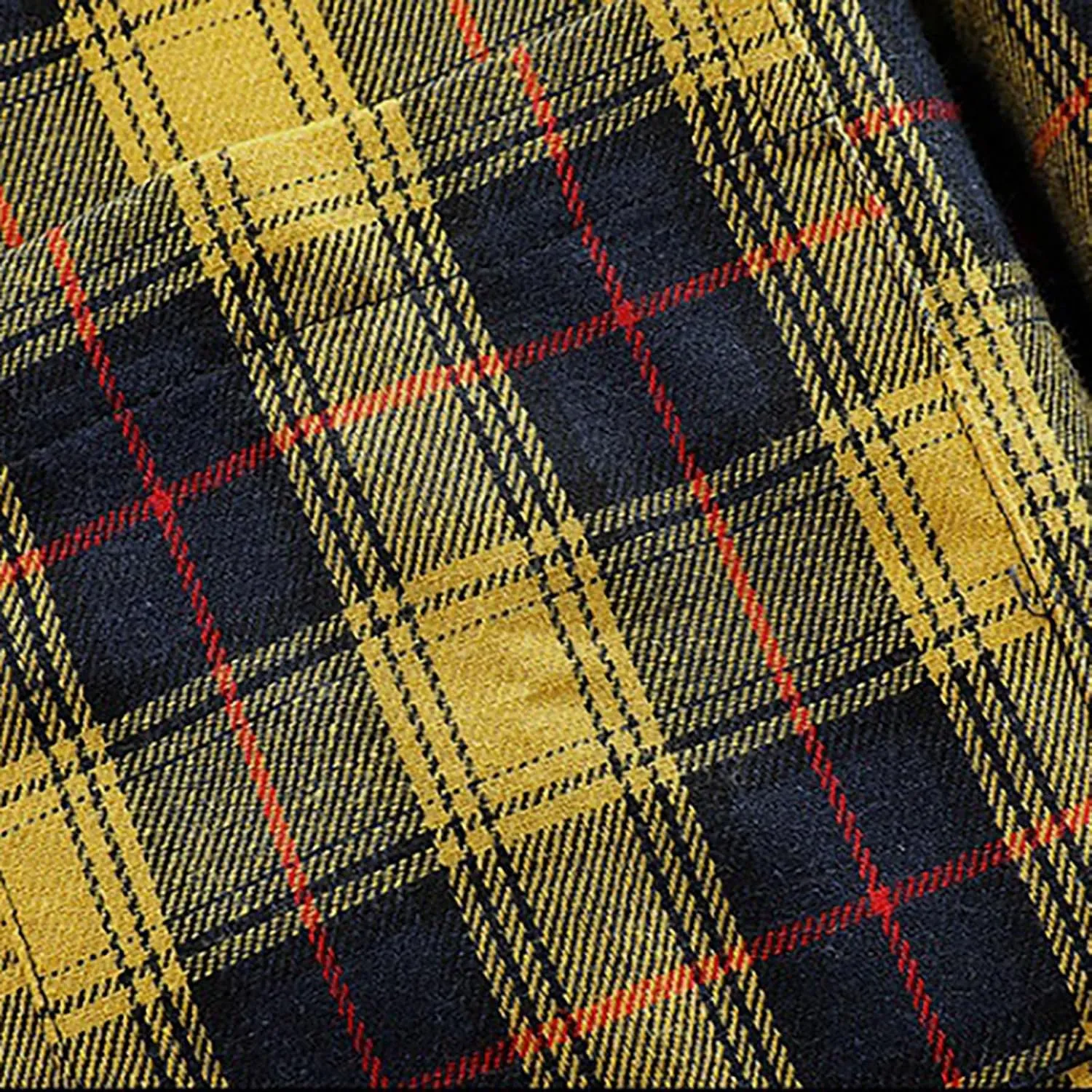 Mens Flannel Shirts Long Sleeve Button Down Plaid Overshirt Jacket For Men Caual Office Work Pearl Snap Shirts