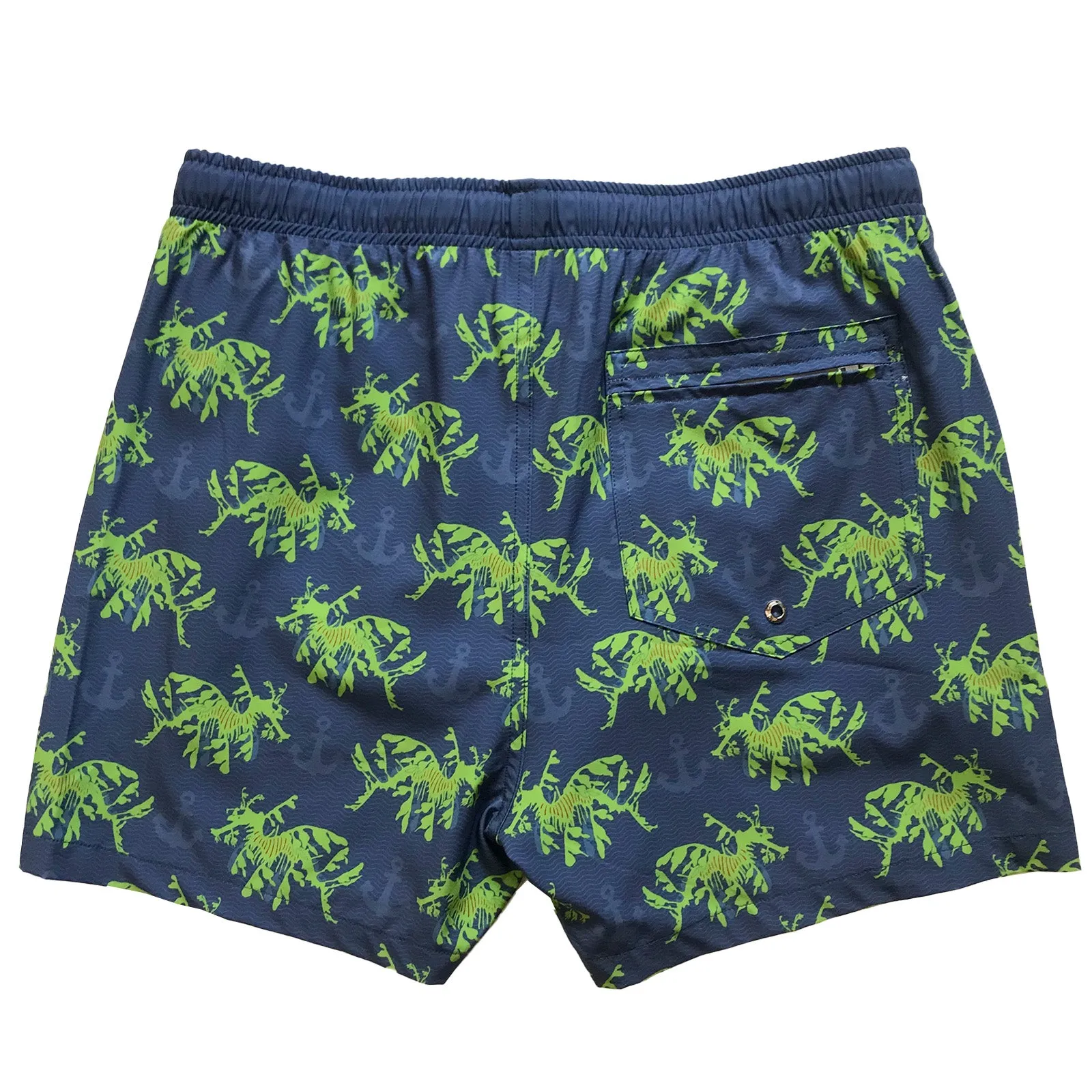 Men's Stretchy Trunks: New Leafy Seadragons 2.0