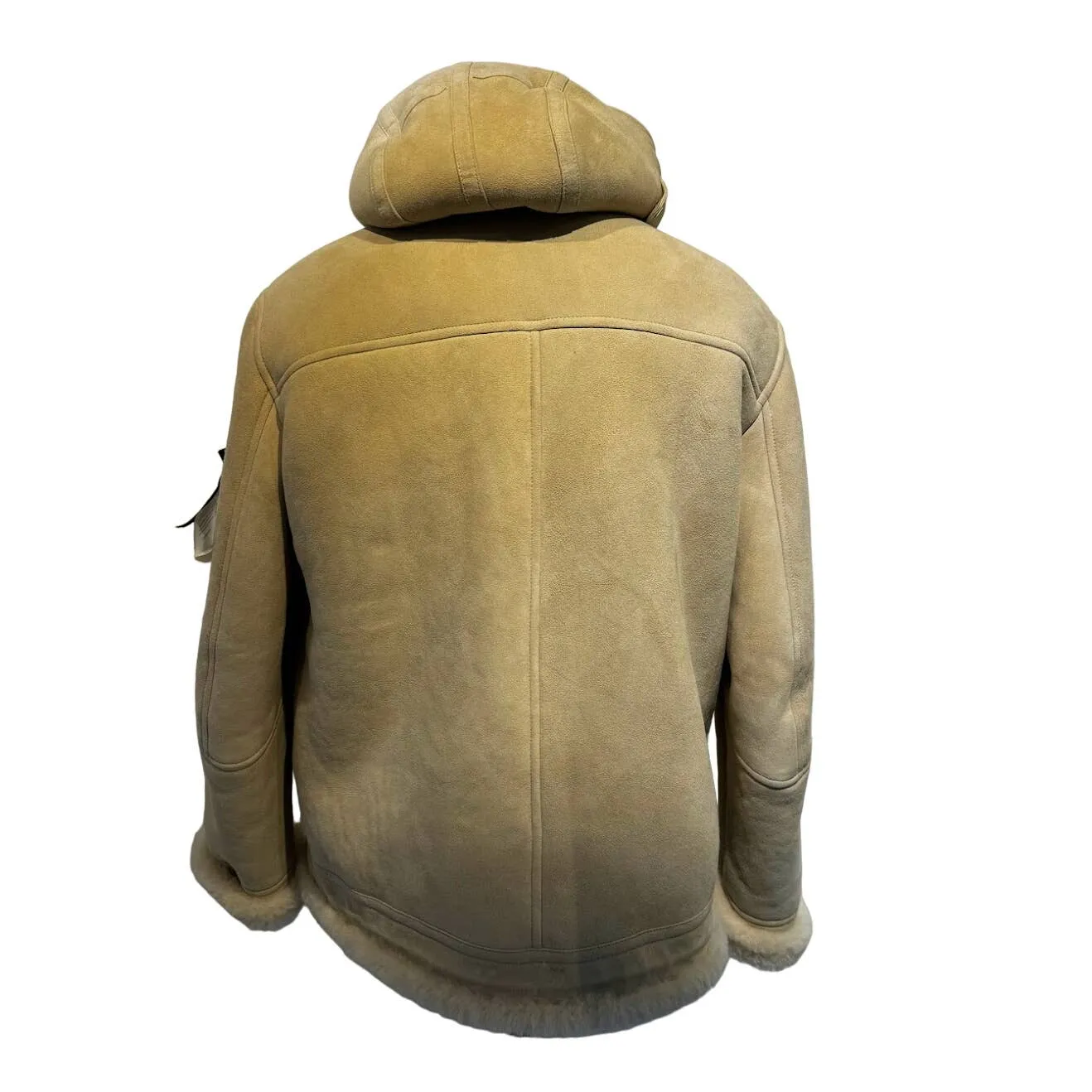 Stone Island Men's shearling coat