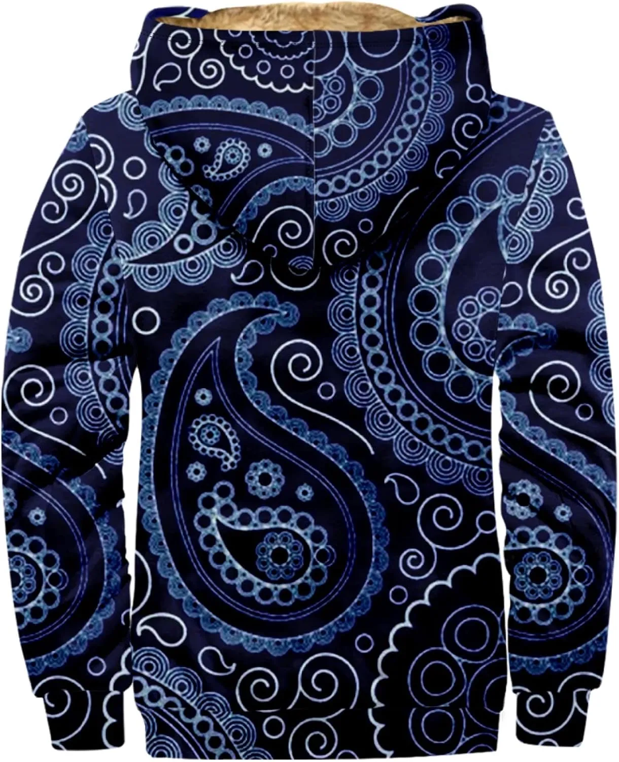 Winter Coats For Men With Hood Fleece Lined Zipper Graphic Coat Motorcycle Heavy Big And Tall Jacket