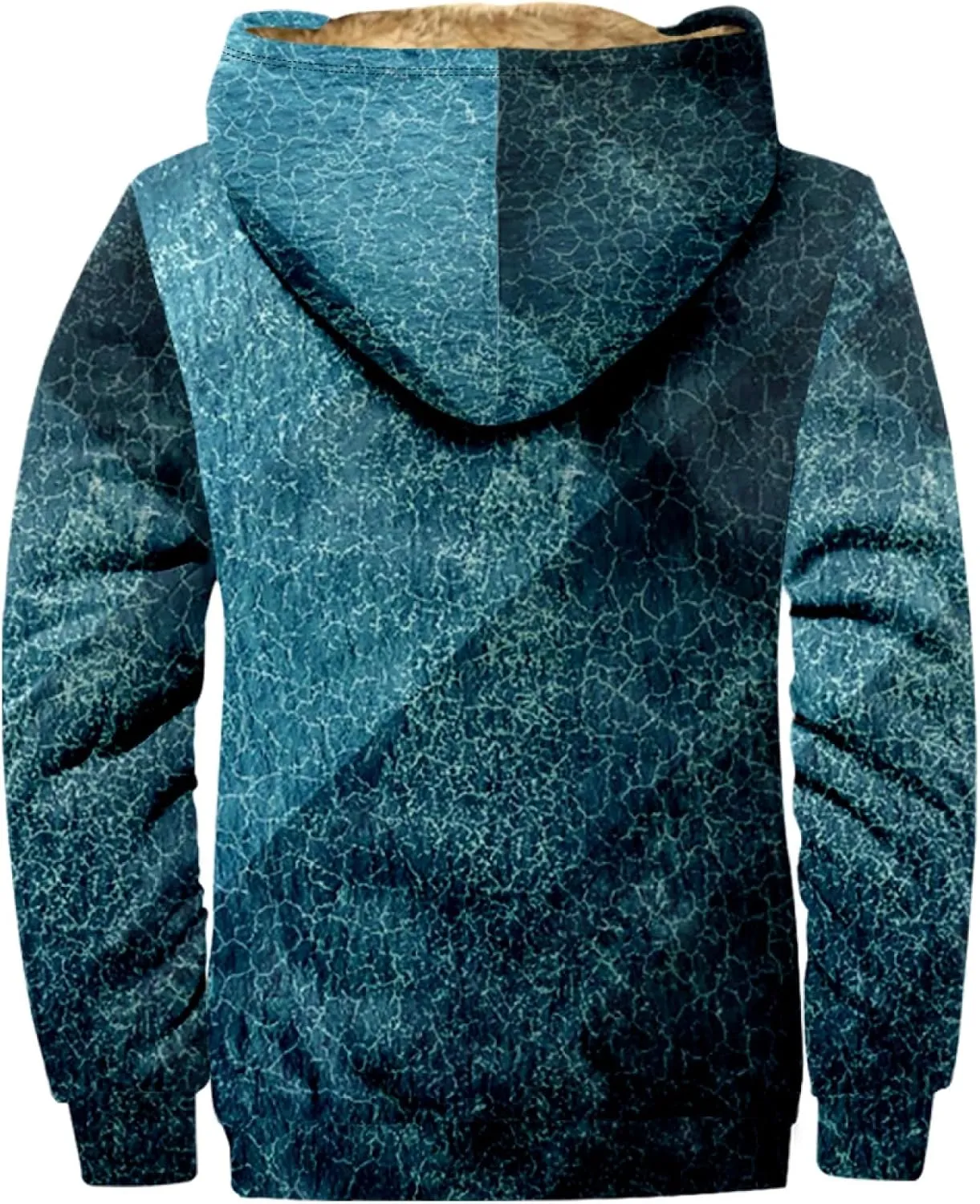Winter Coats For Men With Hood Fleece Lined Zipper Graphic Coat Motorcycle Heavy Big And Tall Jacket